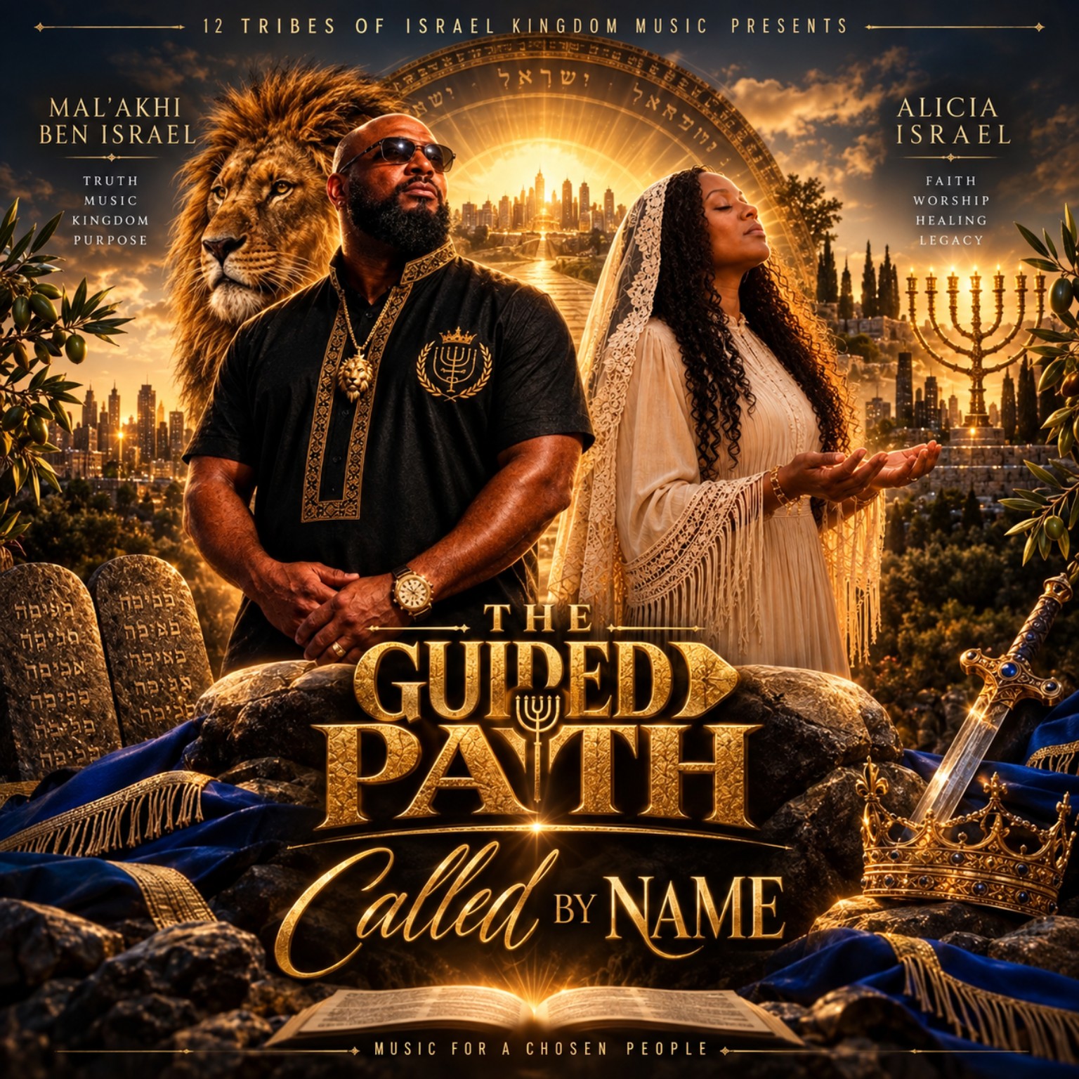 The Guided Path and Called by Name — Mal’akhi Ben Israel and Alicia Israel, presented by 12 Tribes of Israel Kingdom Music